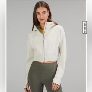 Lululemon Scuba Full Zip Cropped Hoodie